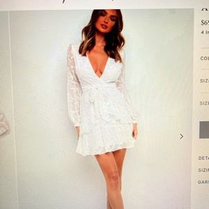 Petal + Pup White Dress